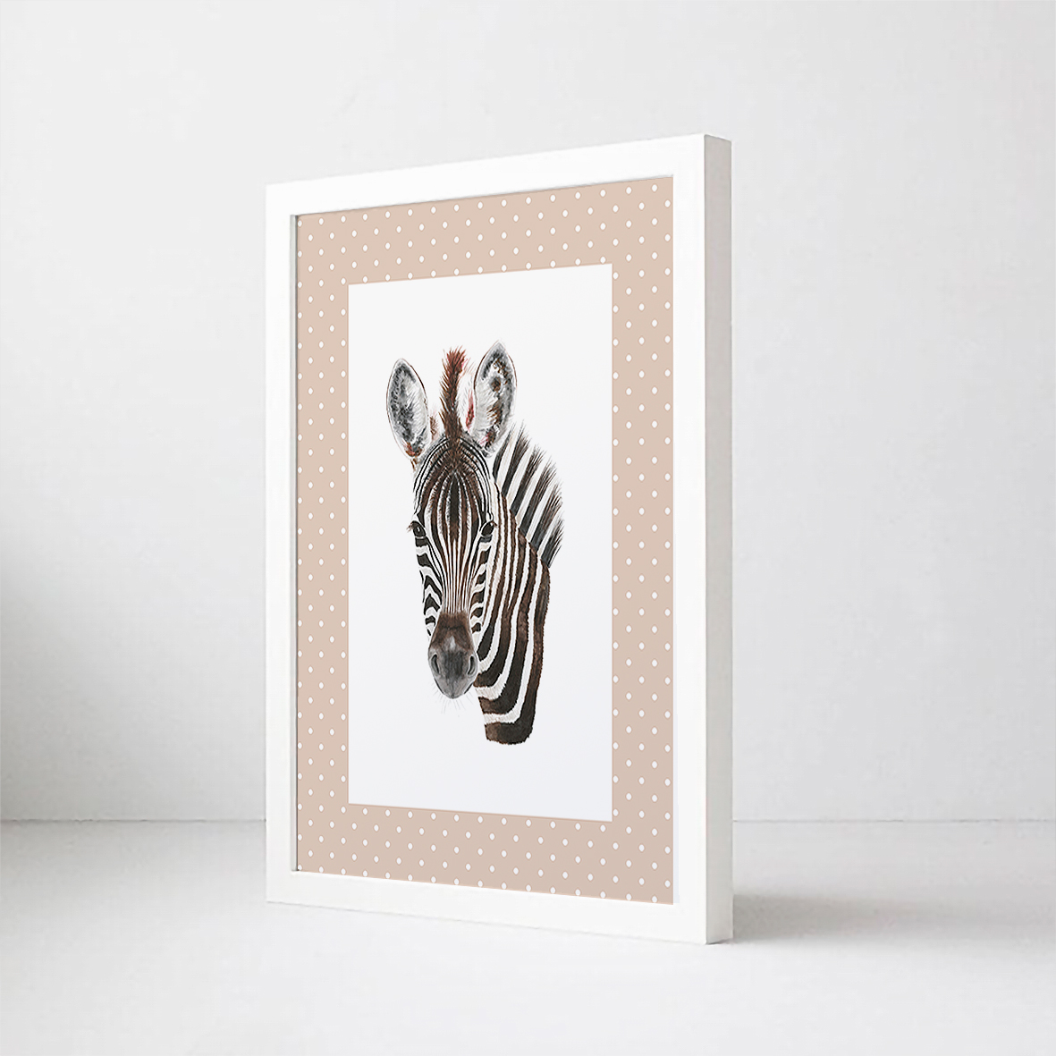 Cuadro Cabeza Zebra 2