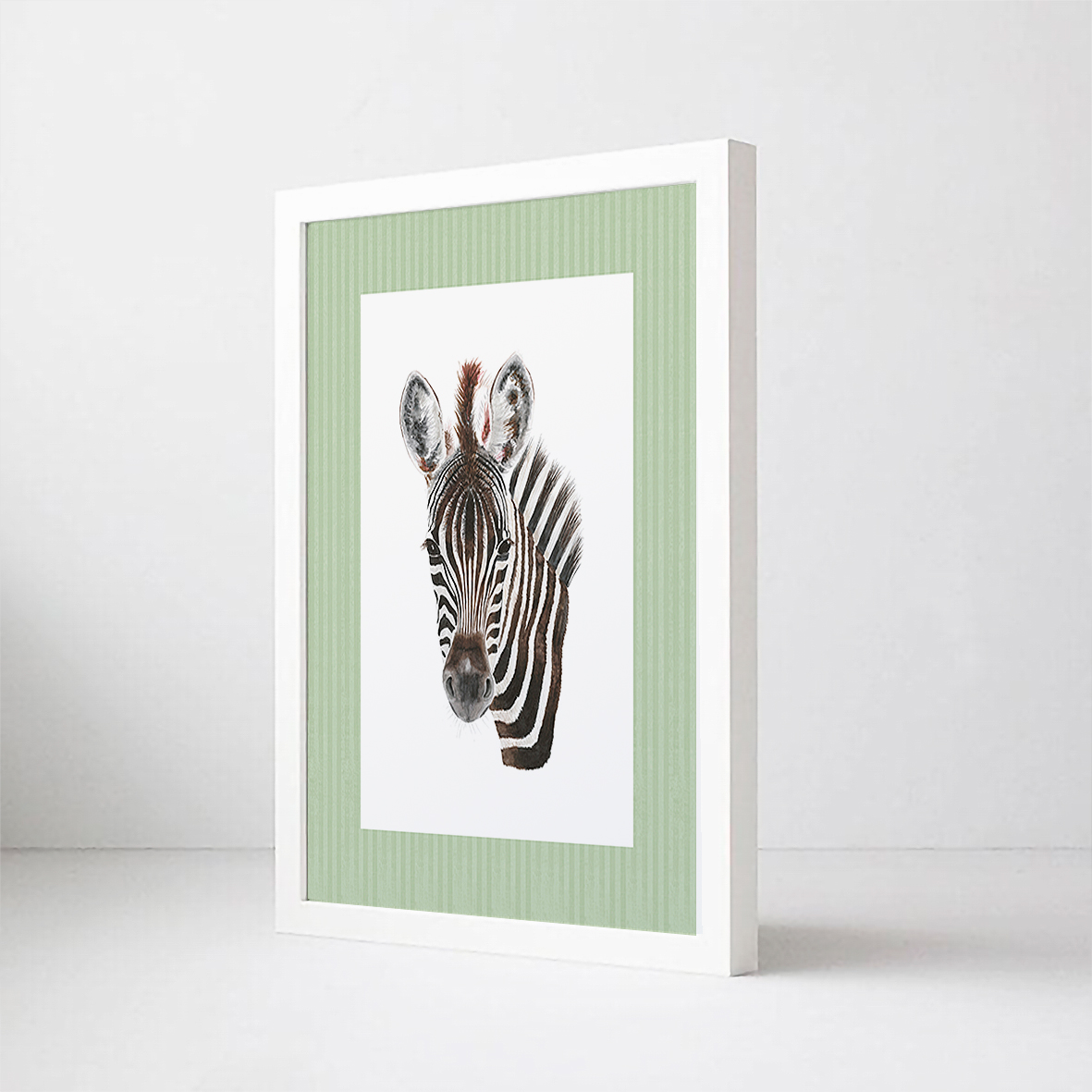 Cuadro Cabeza Zebra 3