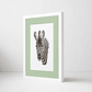 Cuadro Cabeza Zebra - Miniatura 3