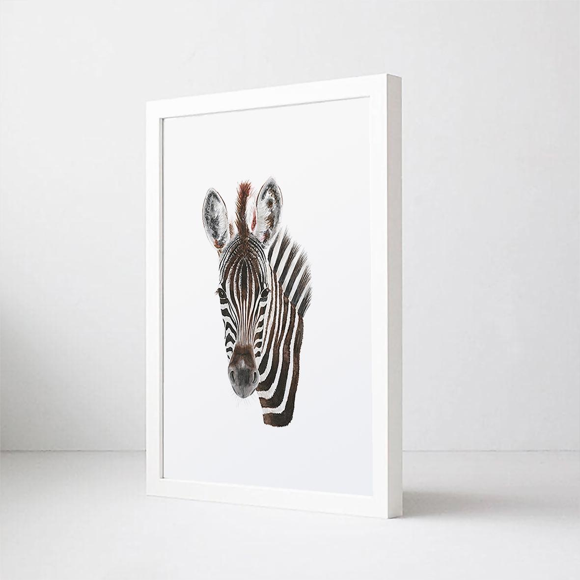 Cuadro Cabeza Zebra 4