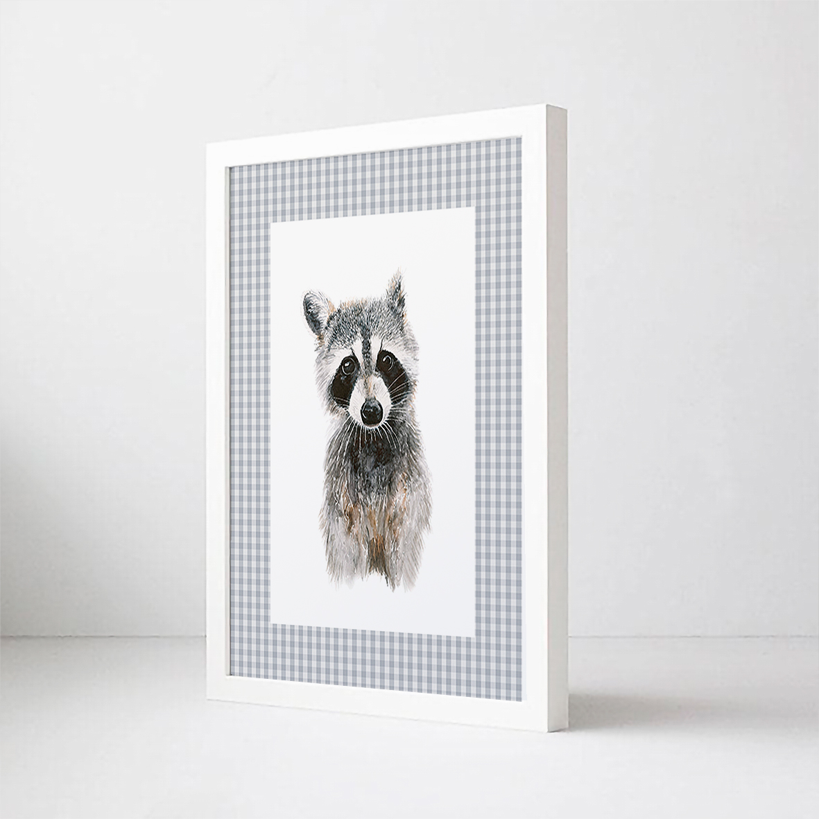 Cuadro Cabeza Mapache 2