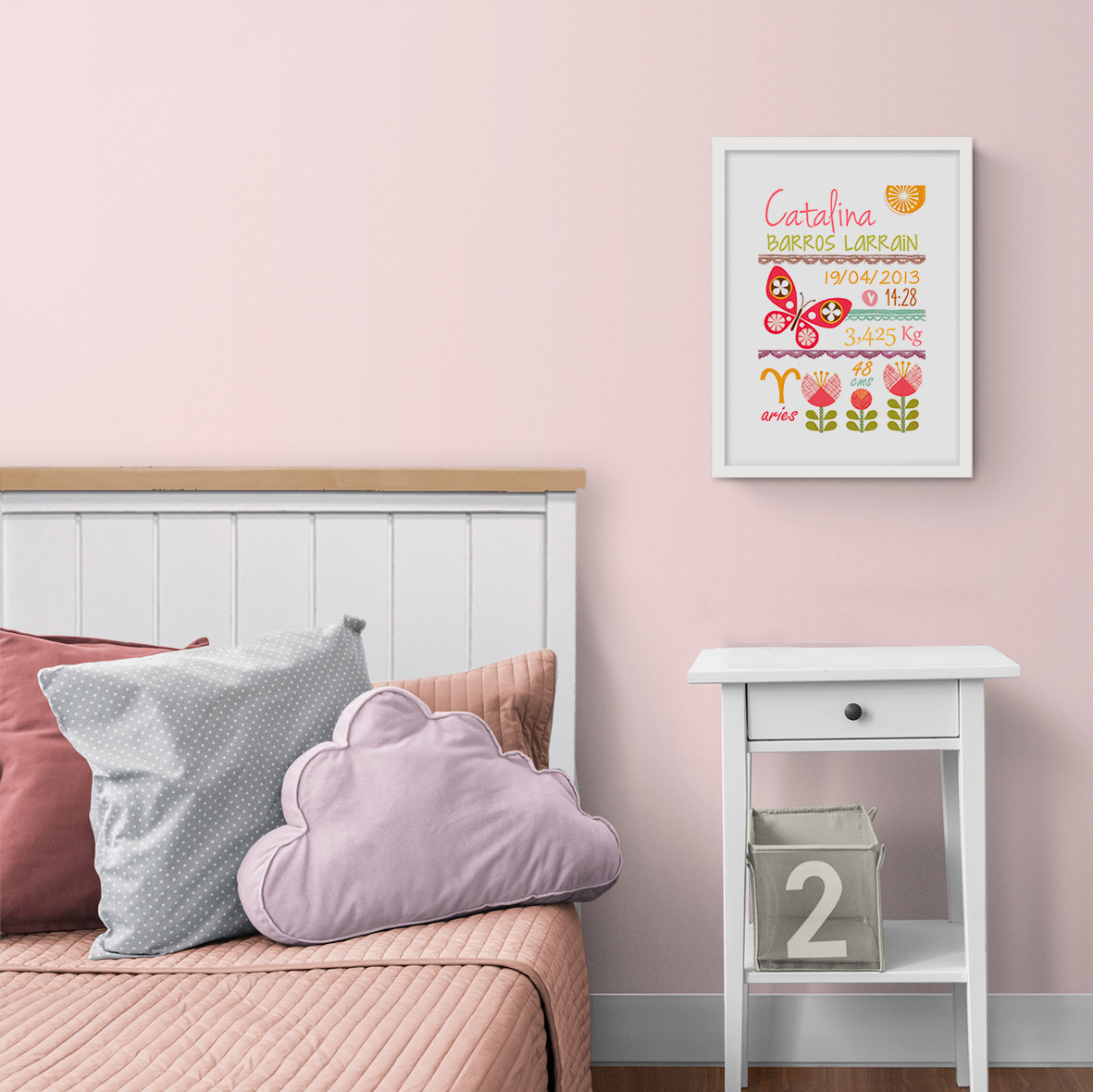 Cuadro Nacimiento Mariposa 4