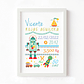 Cuadro Nacimiento Robot - Miniatura 1