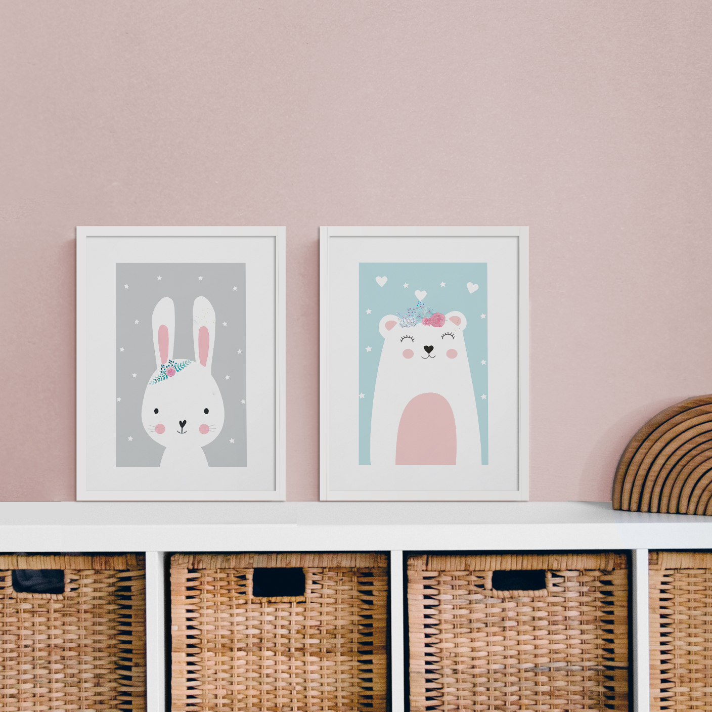 Dúo de cuadros Amor Nórdico 5