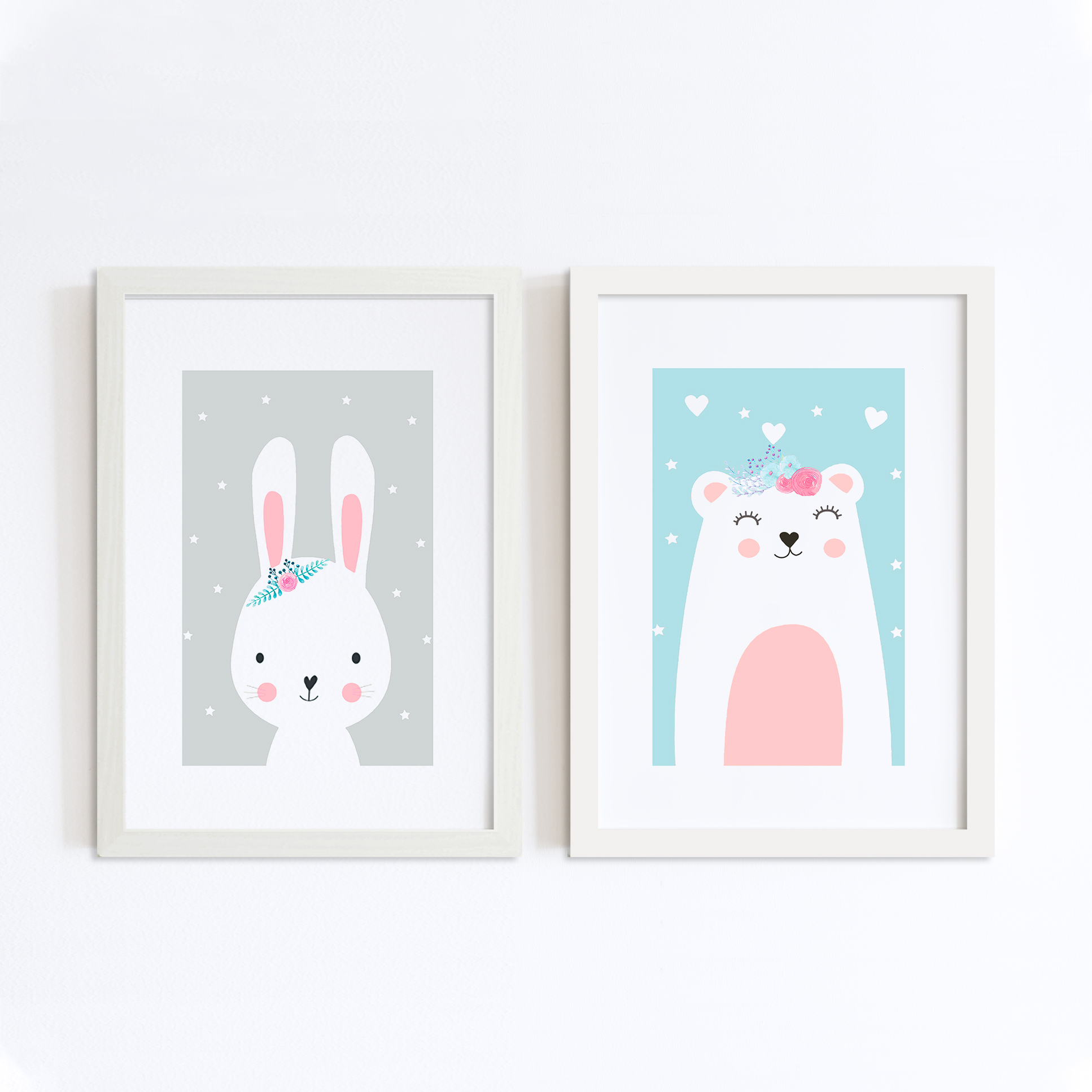 Dúo de cuadros Amor Nórdico 1