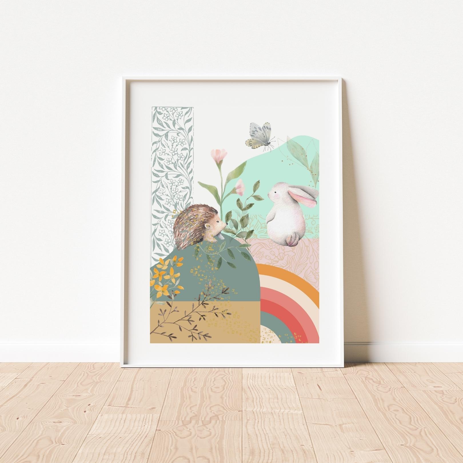 Trío de cuadros Deep Silvestre 2