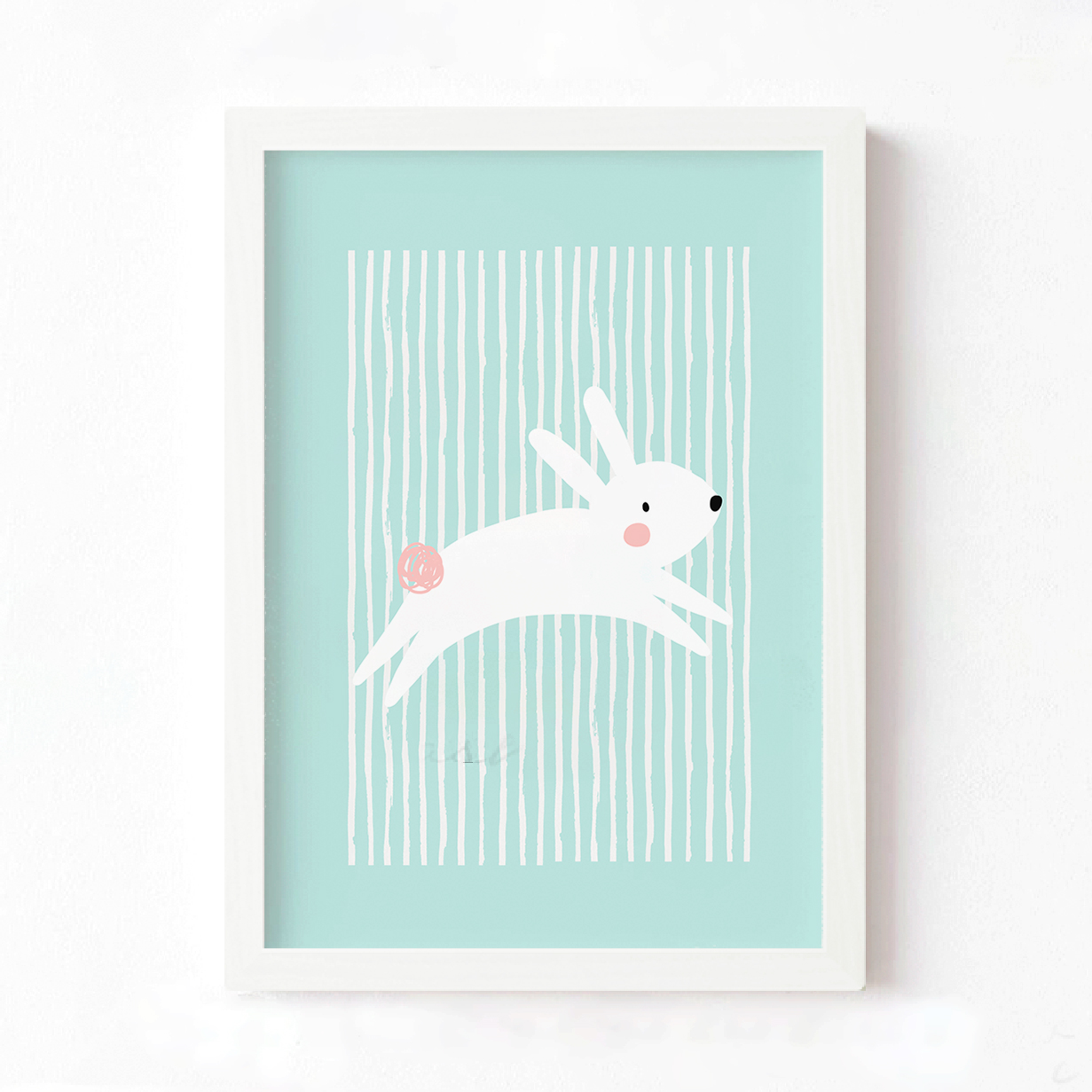 Set minimalista Cisne y Conejo 2