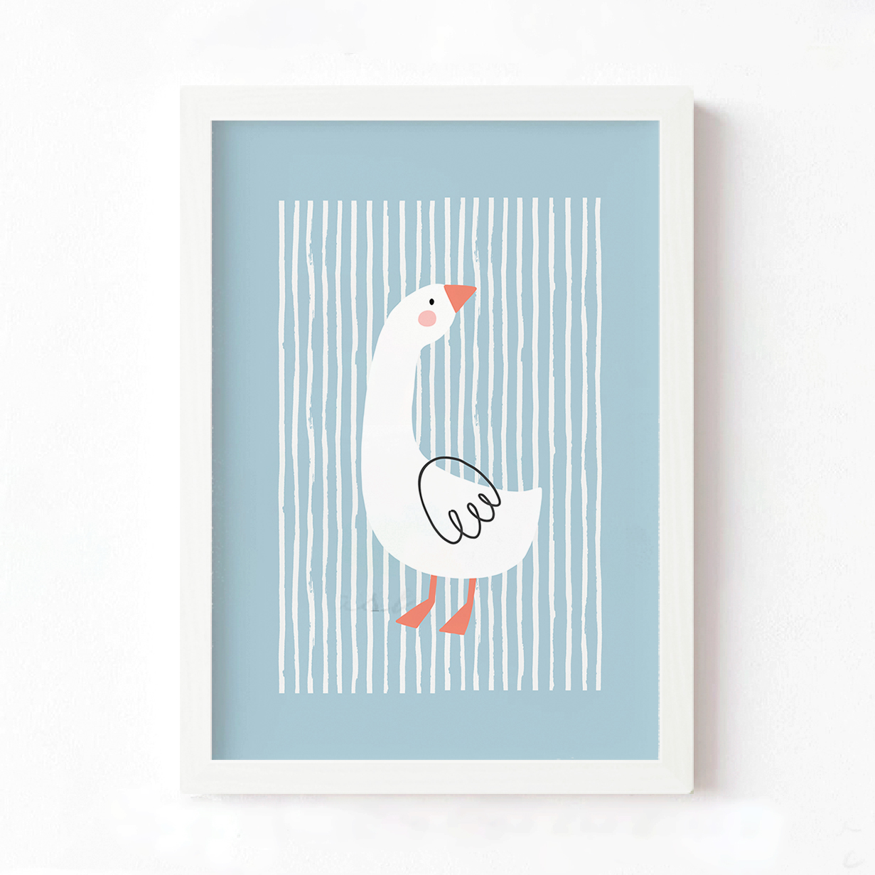 Set minimalista Ganso y Conejo 3