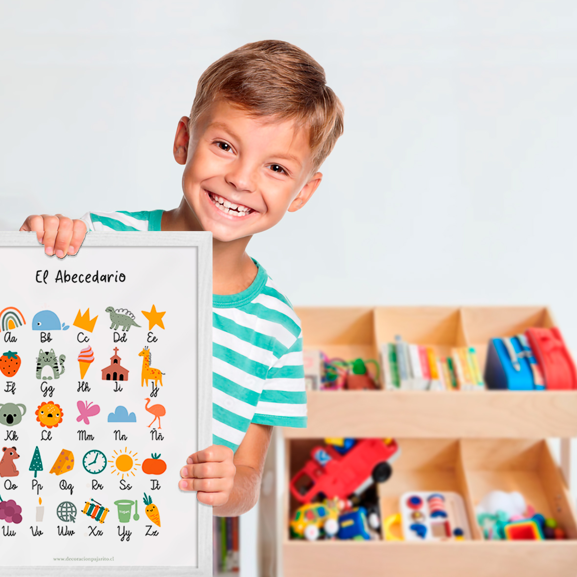 Cuadro Aprendizaje Abecedario Kids 5