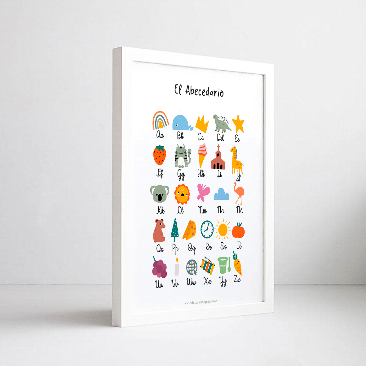 Cuadro Aprendizaje Abecedario Kids 4