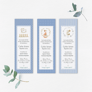 Santitos Bautizo animales celestes