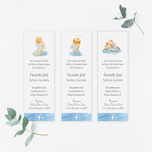 Santitos Bautizo angelitos celestes