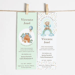 Santitos Bautizo Cute and Mint