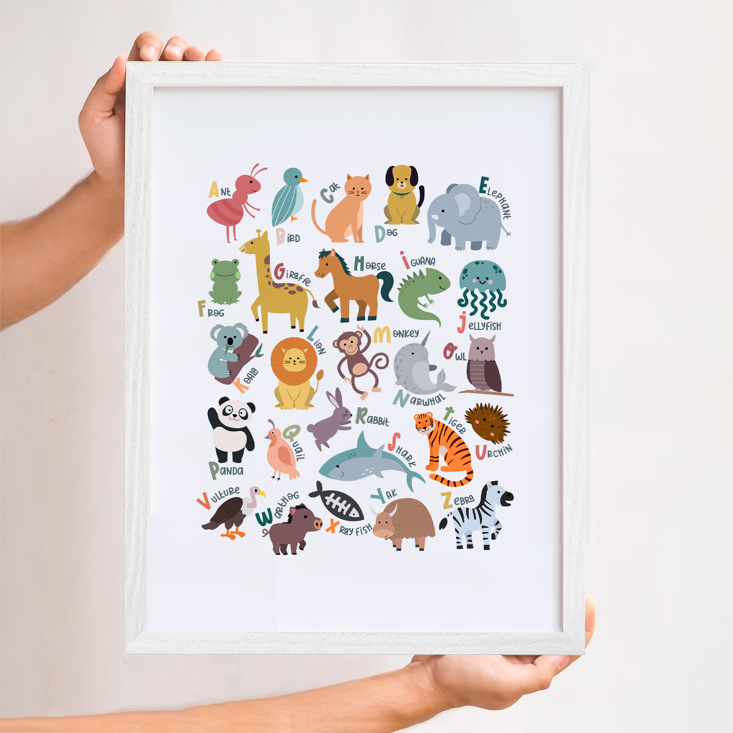 Abecedario alfabeto en Inglés 3