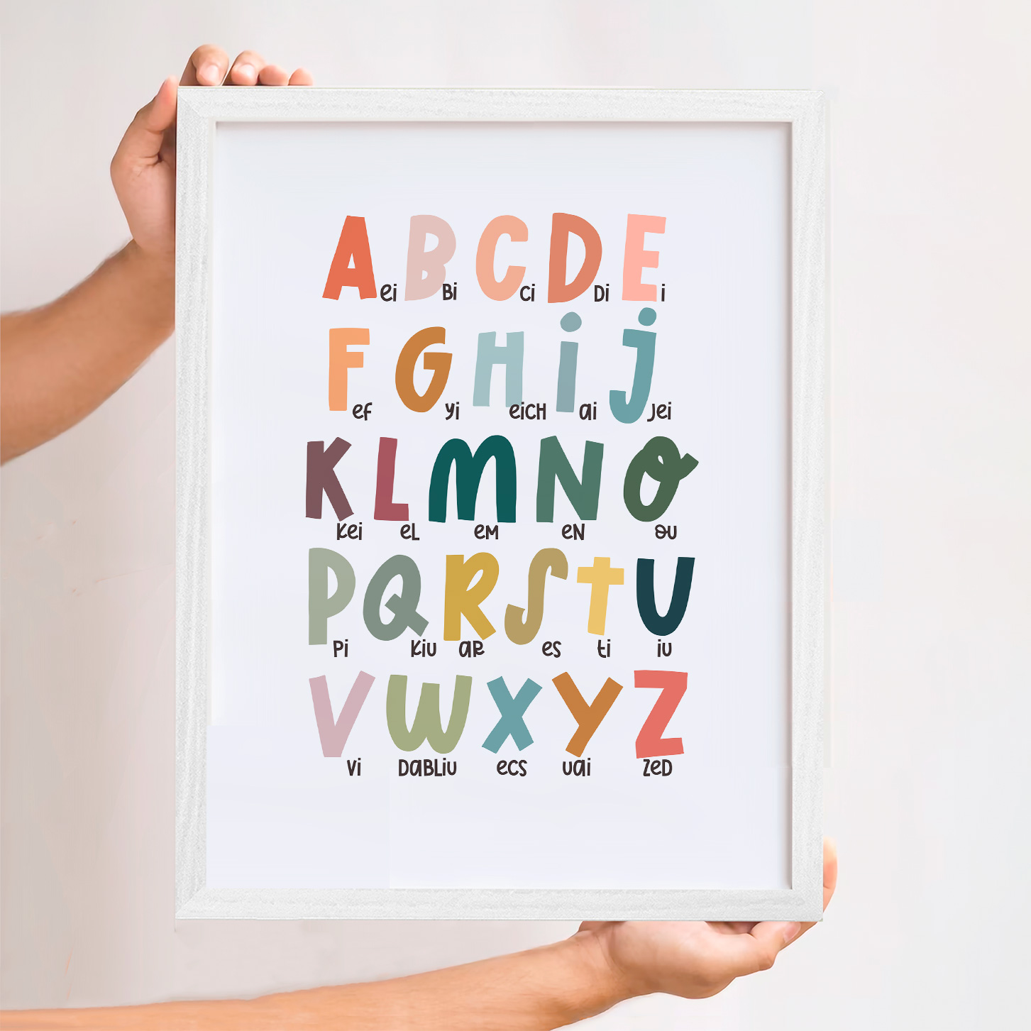 Abecedario alfabeto en Inglés 2