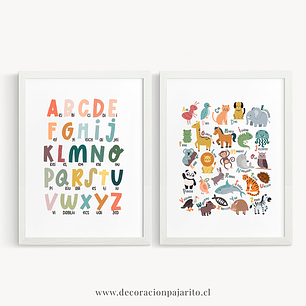 Abecedario alfabeto en Inglés