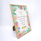 Cuadro Religioso Personalizable Floral - Miniatura 2