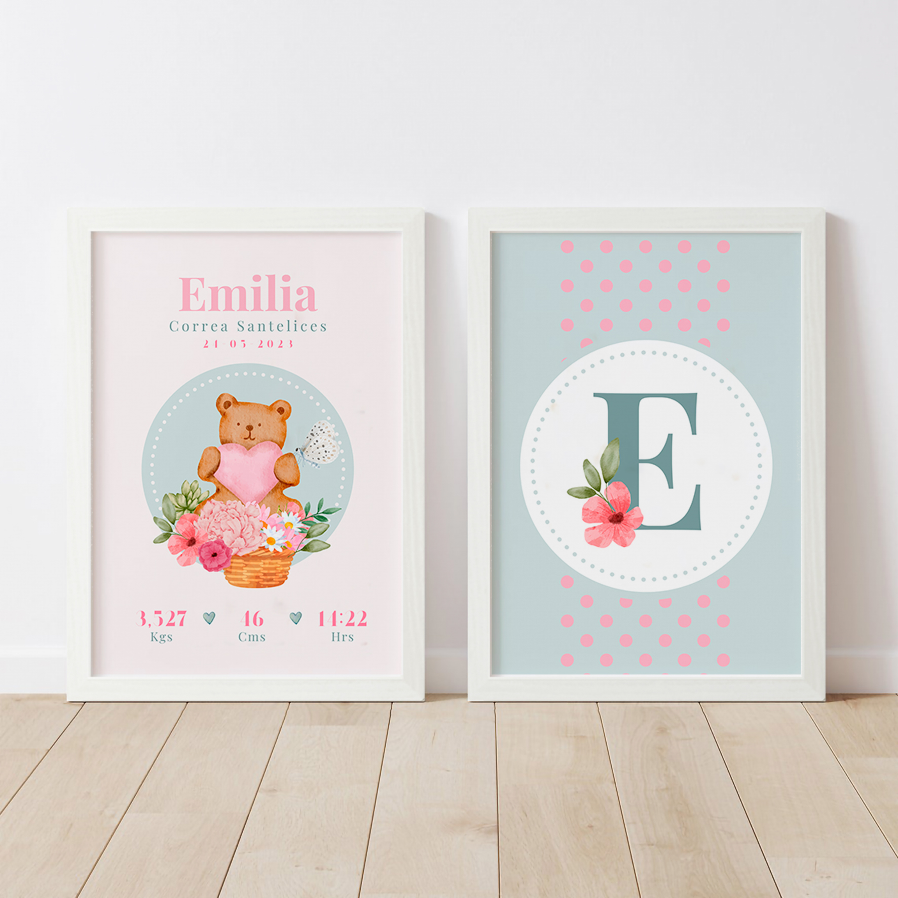 Set Cuadro Nacimiento e Inicial 