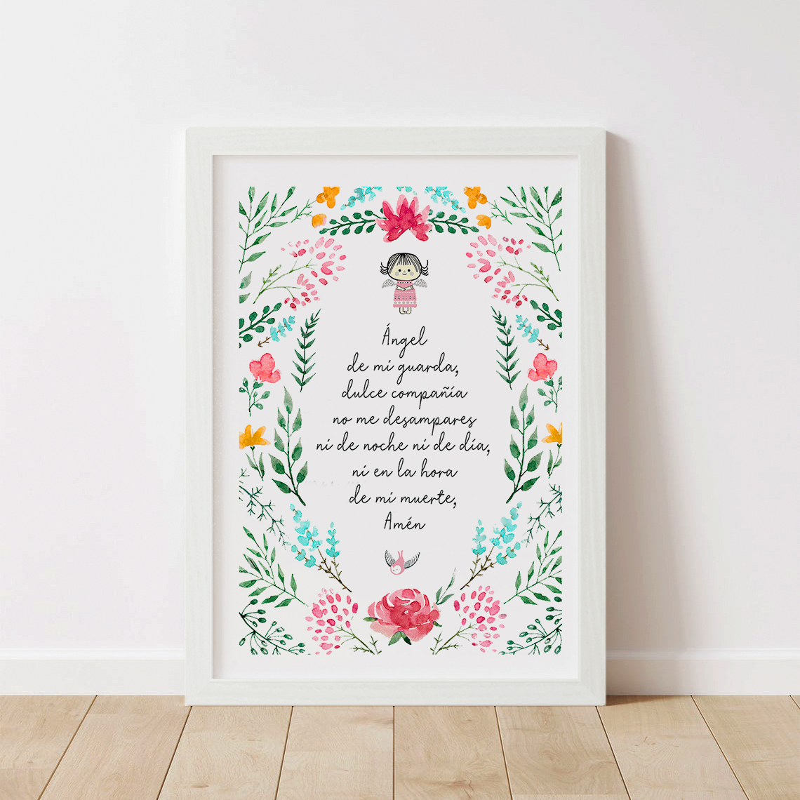 Cuadro religioso Floral regalo 1