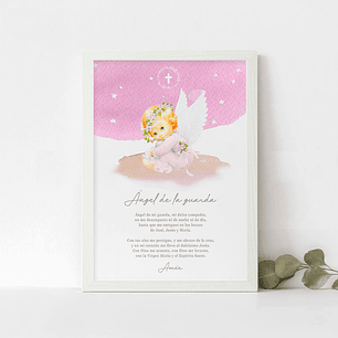 Angelita de la guarda regalo religioso