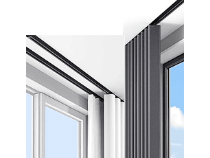 Cortinas en Ondas Perfectas Riel Ripplefold