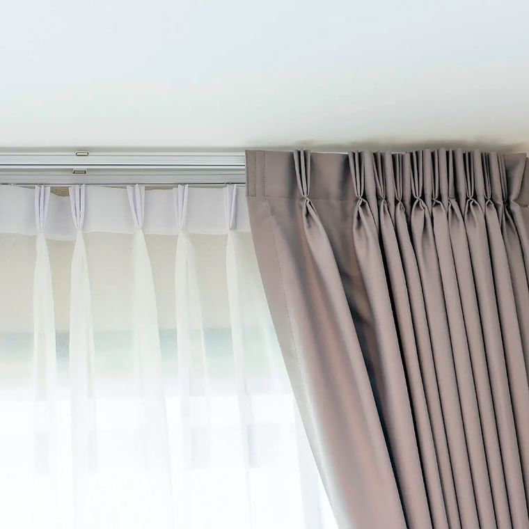 Cortinas con Riel Hotelero 2