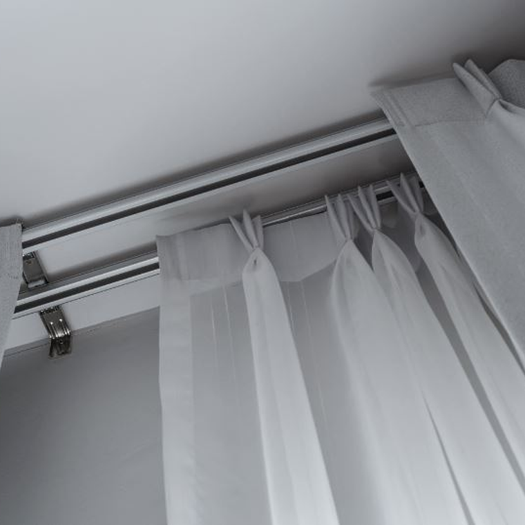 Cortinas con Riel Hotelero 5