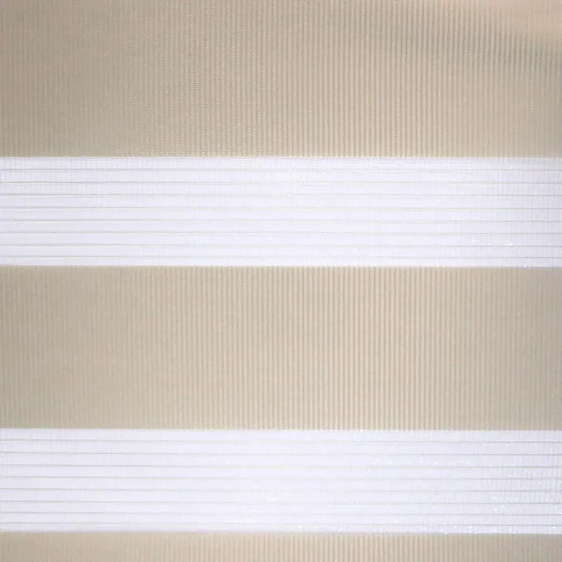 Cortinas roller duo zebra motorizadas color beige + control remoto marca rollux 1