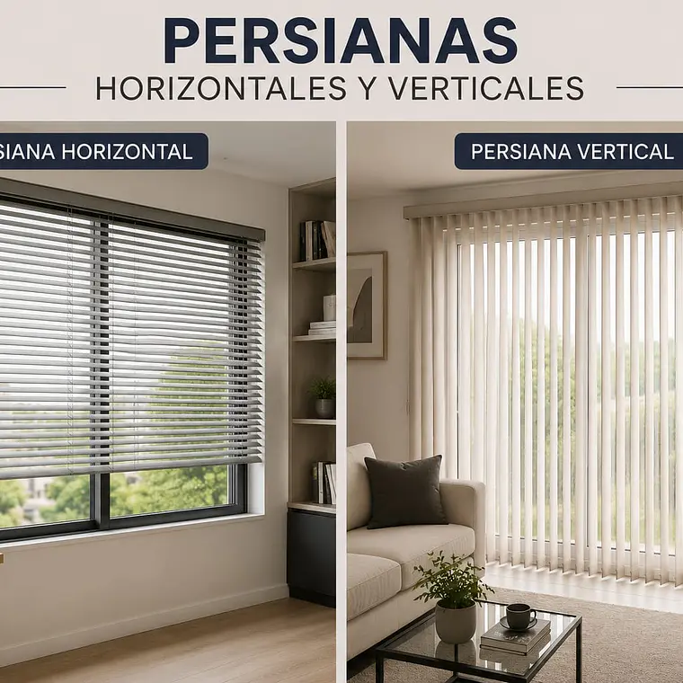 Persianas horizontales & verticales  1
