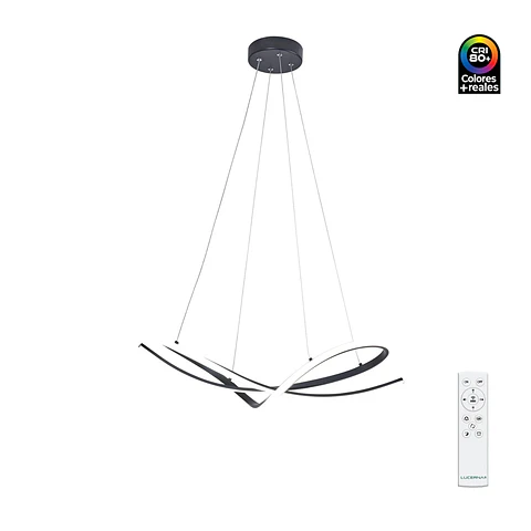 Lámpara Decorativa Colgante, 40W, Tres Tonos, Pacific C, LUCERNA