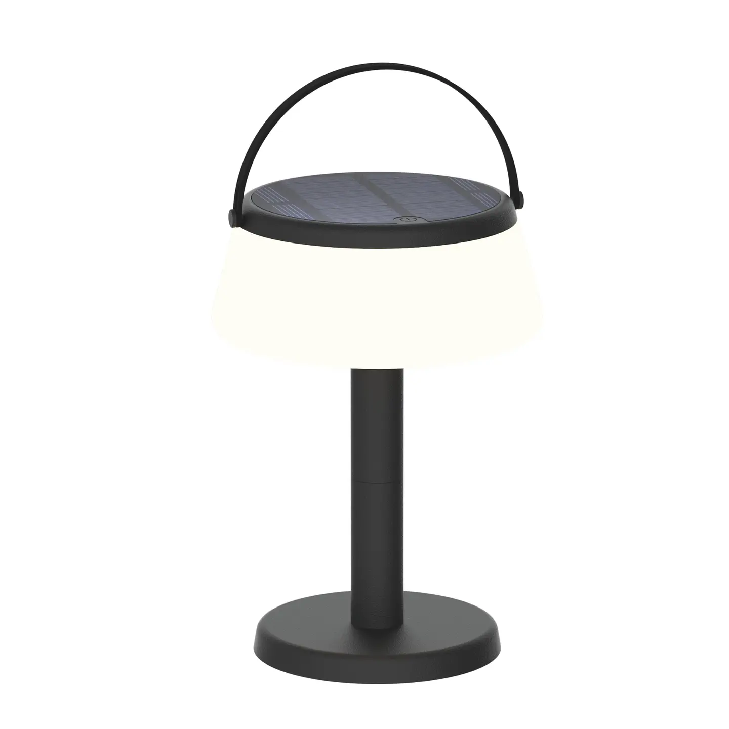 Lámpara Decorativa de Mesa Negra, Recargable USB, 3 Tonos, Nomad, LUCERNA 1