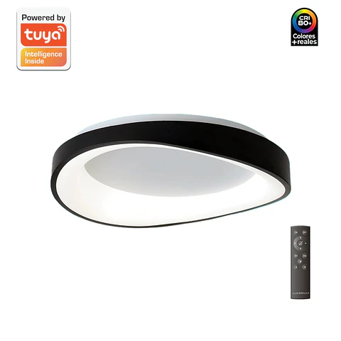Lámpara Decorativa de Techo(Plafón), 40W, Tres Tonos, Orbix N, LUCERNA