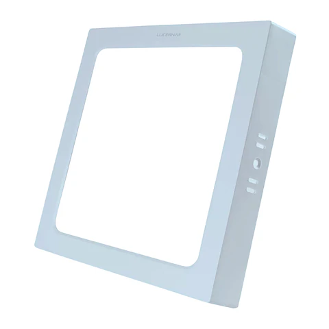 Panel DOB Superficial Cuadrado 12″, 24W, 6500K, Compact Lumen, LUCERNA