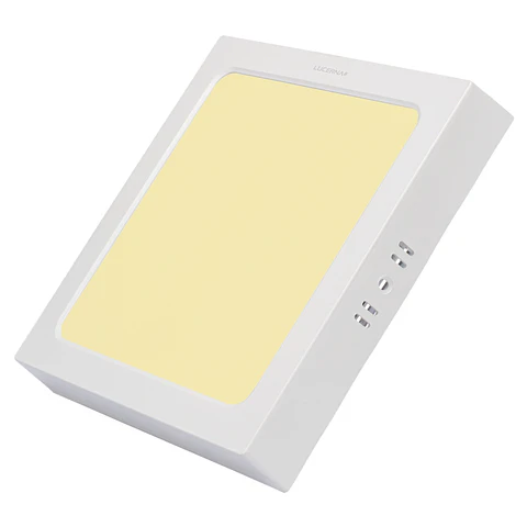 Panel DOB Superficial Cuadrado 8″, 18W, 3000K, Compact Lumen, LUCERNA