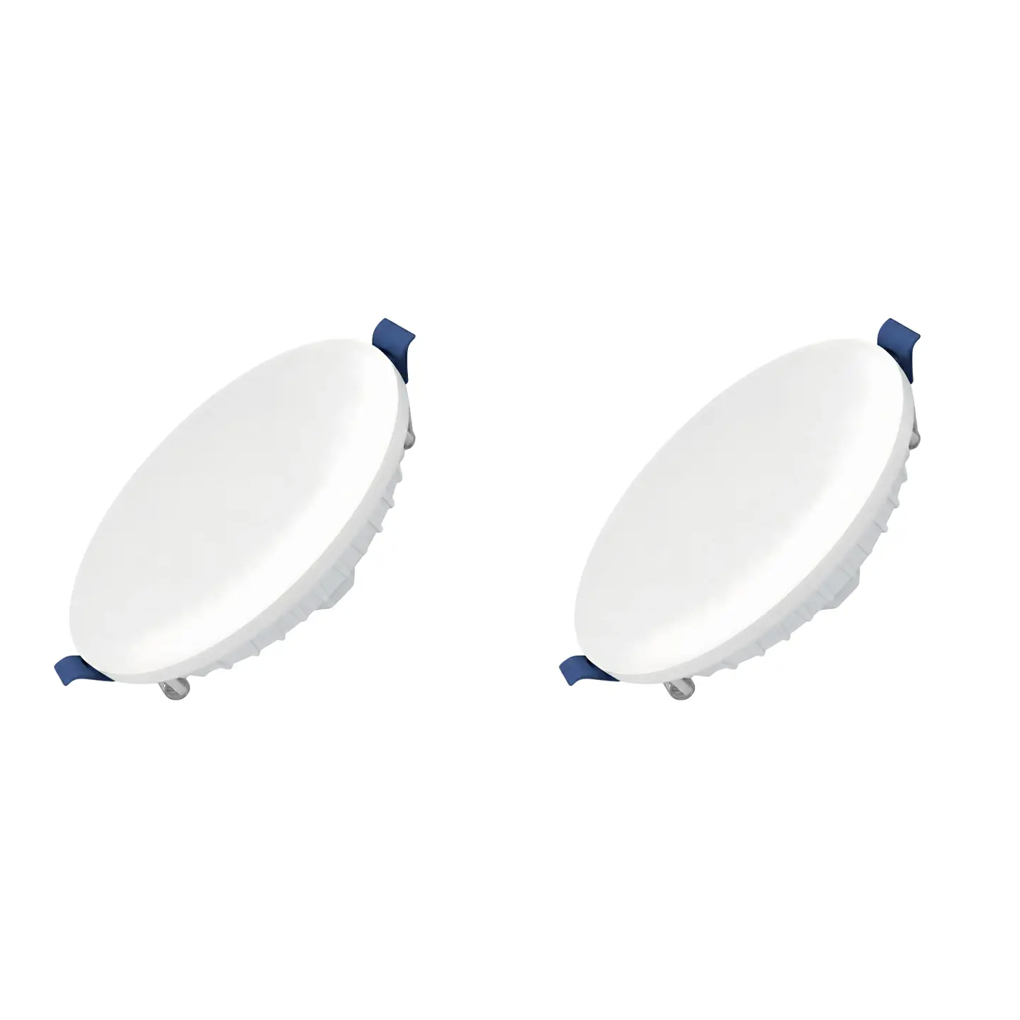 2 Pack Panel Empotrable Redondo 2.5″, 9W, 6500K, MaxiLumen, LUCERNA 1