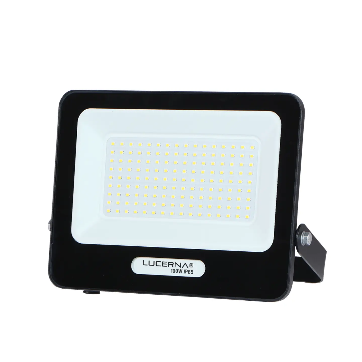 Reflector Compacto SMD Negro, 100W, 3000K, LUCERNA 1