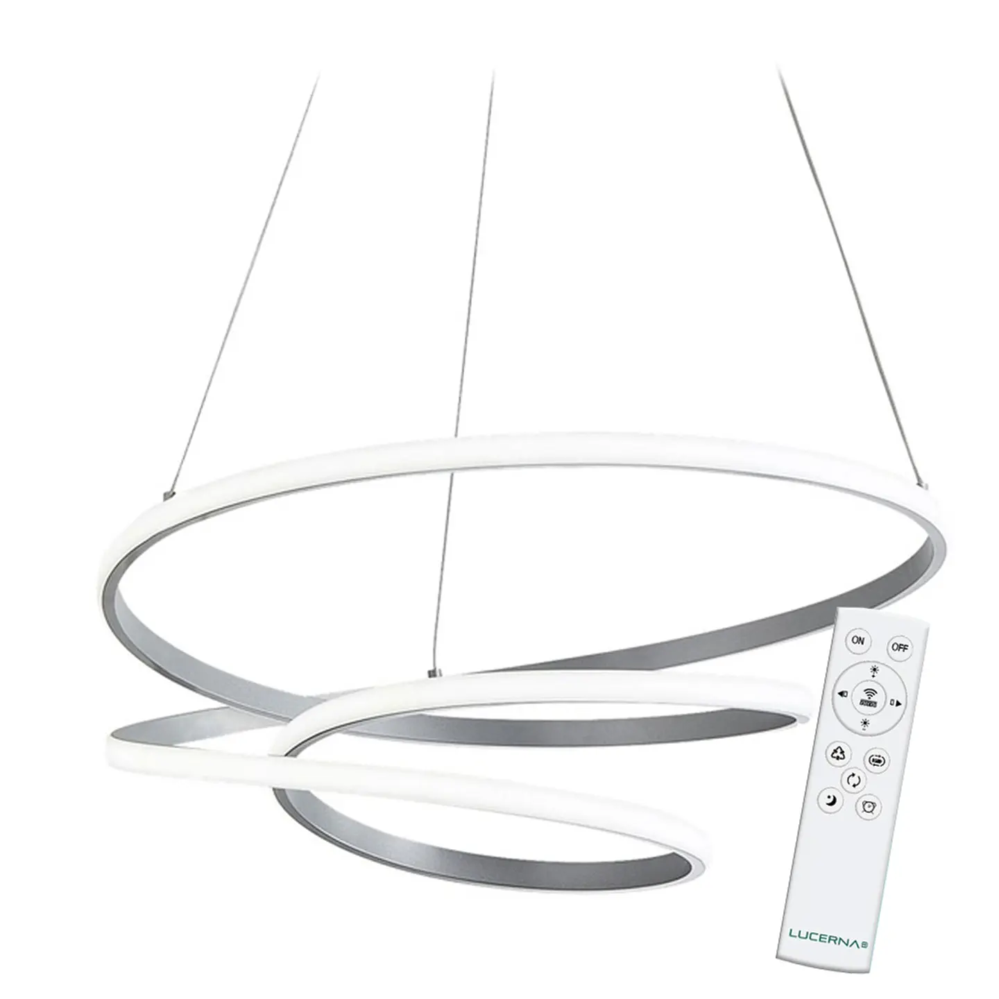 Lámpara Decorativa Silver Saturno 40W - LUCERNA 1