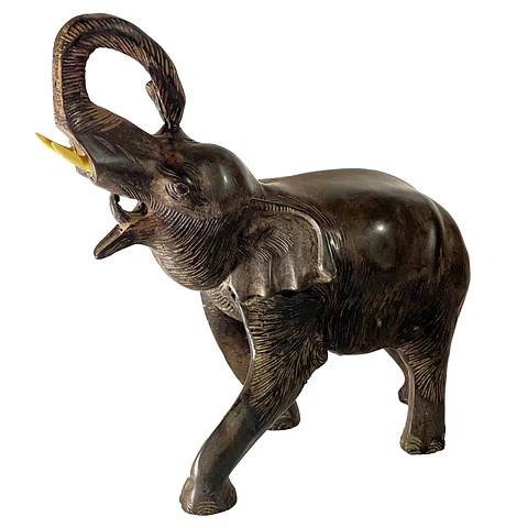 Elefante de la Suerte "Majestad en Bronce"