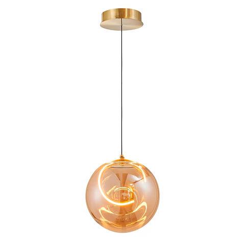 Lámpara Decorativa Colgante, 10W, Tres Tonos, Ambar C1, LUCERNA