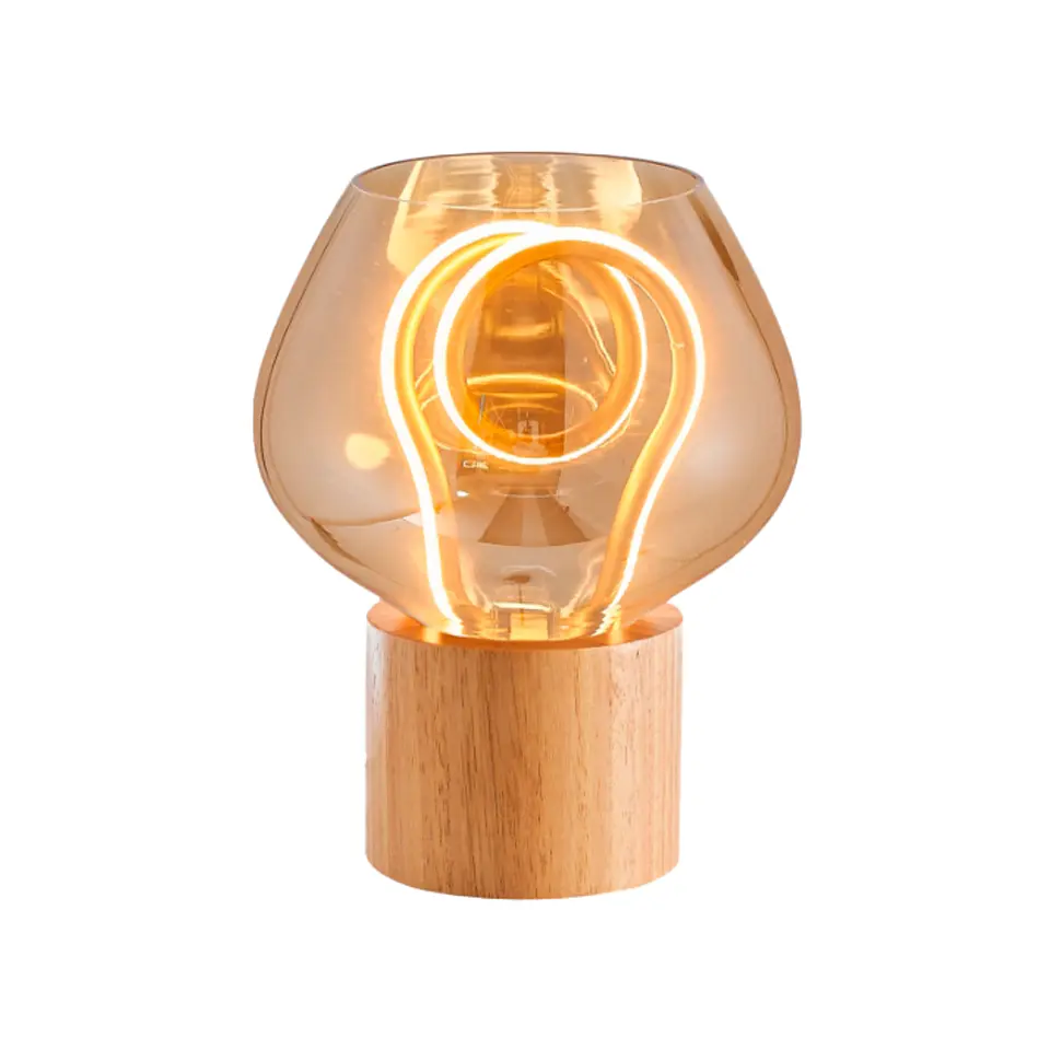 Lámpara Decorativa de Mesa, 7W, 3 Tonos, Ambar, LUCERNA 1