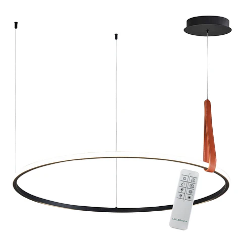 Lámpara Decorativa Colgante, 42W, Tres Tonos, Rodeo C4, LUCERNA