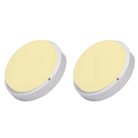 2 Pack Vapoleta Redonda 5”, 12W, 3000K, LUCERNA