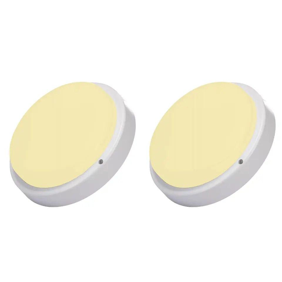 2 Pack Vapoleta Redonda 5”, 12W, 3000K, LUCERNA 1
