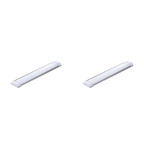 Electricaracas 2 Pack Lámpara Lineal Superficial 30cm, 9W, 6500K, LUCERNA
