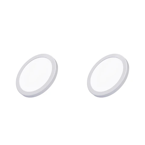 2 Pack Panel Ajustable Empotrable Redondo 4″, 8W, 6500K, LUCERNA