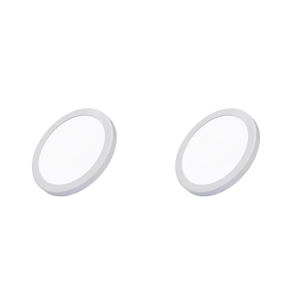 2 Pack Panel Ajustable Empotrable Redondo 4″, 8W, 6500K, LUCERNA 1