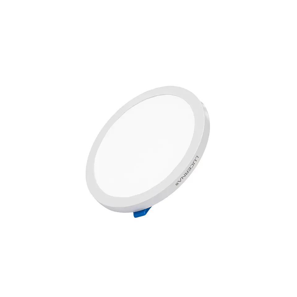 Panel Empotrable Redondo 4″, 12W, 6500K, High Lumen, LUCERNA 1