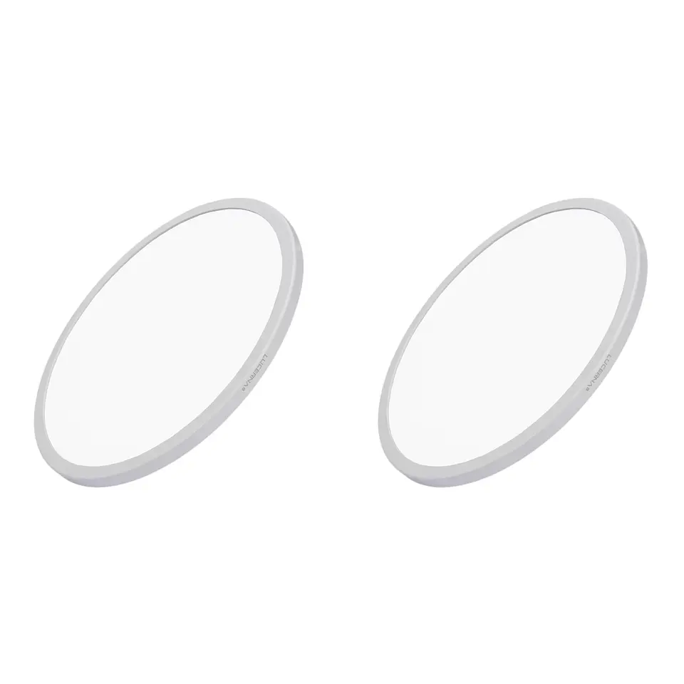 2 Pack Panel Ajustable Empotrable Redondo 8″, 20W, 6500K, LUCERNA 1