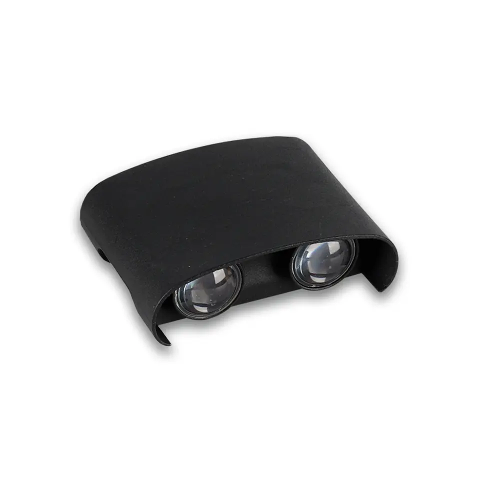 Lámpara Decorativa de Aplique Ojo de Lupa, 2 Faros, 4W, 3000K, Stylish Design, LUCERNA 1