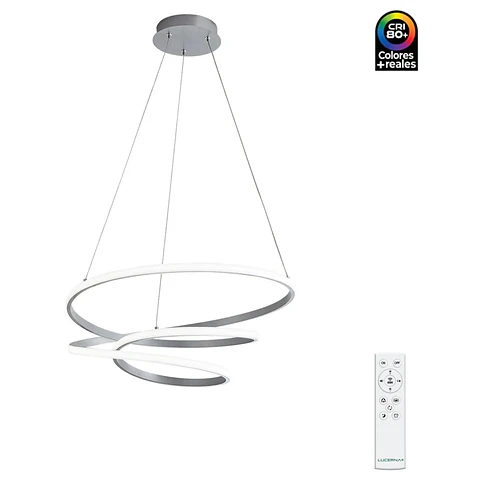 Lámpara Decorativa Colgante, 40W, Tres Tonos, Atom C, LUCERNA